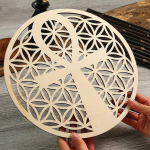 Sacred Geometry in Wood Art
