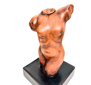 Timeless Ceramic Woman’s Bust Classic Artistic Sculpture